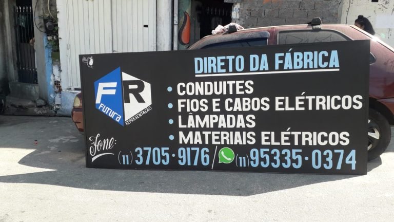Letreiro para Loja Distribuidora