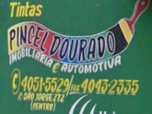 Pincel Dourado Diadema