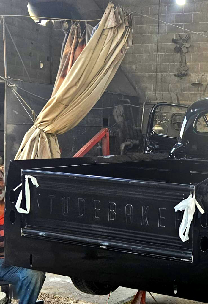 Pintura Antes Pickup Studebaker