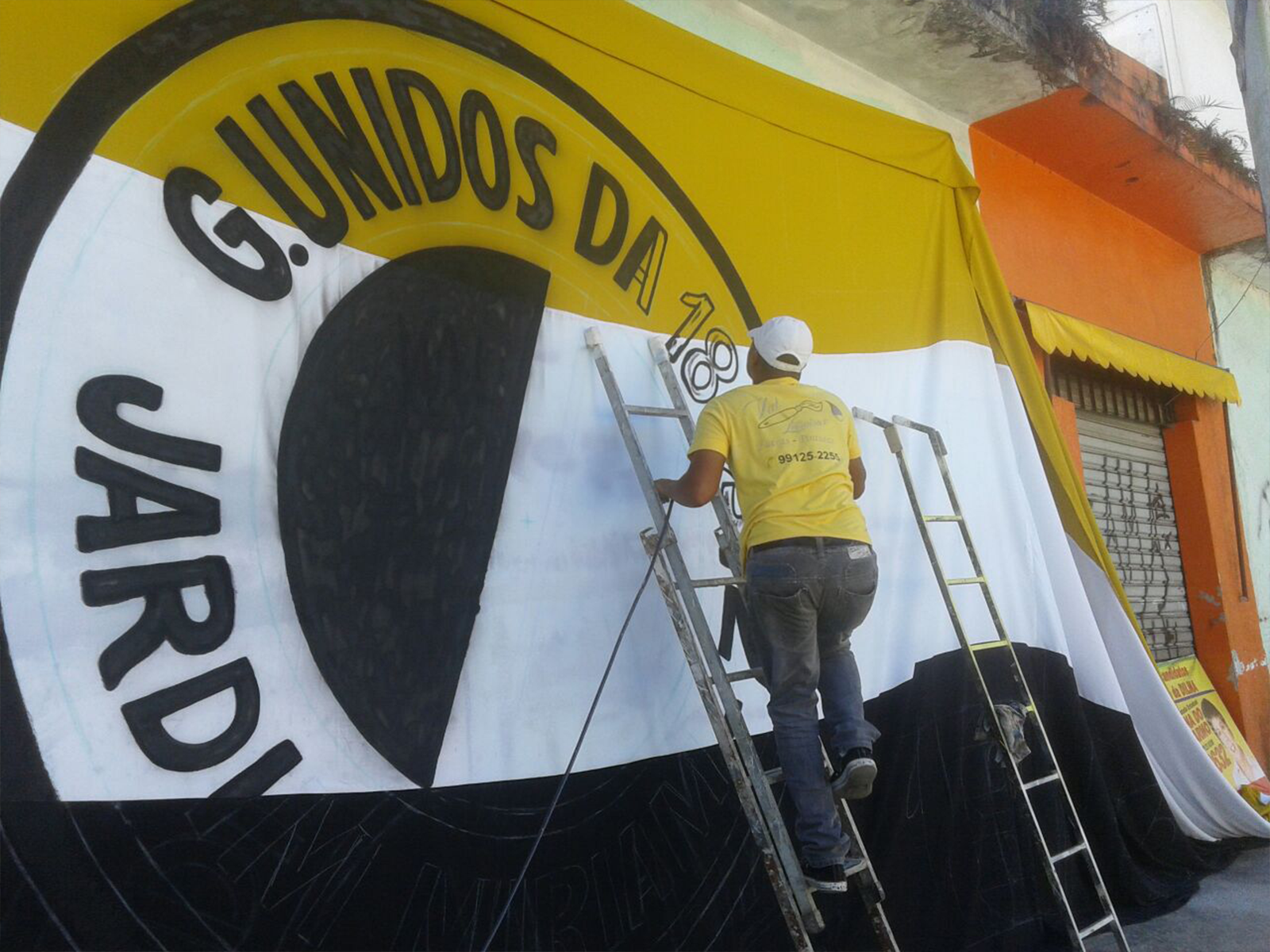 Pintura Faixa com Logo