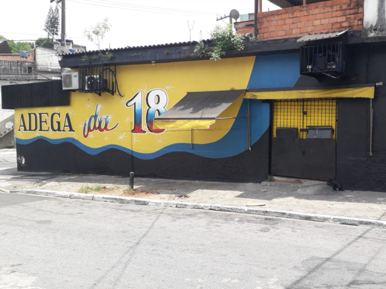 Pintura Letreiros Adega da 18