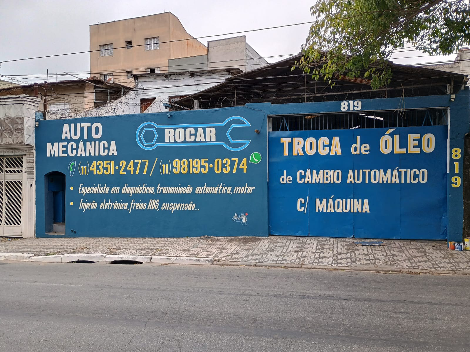 Pintura Letreiros Auto Mecânica