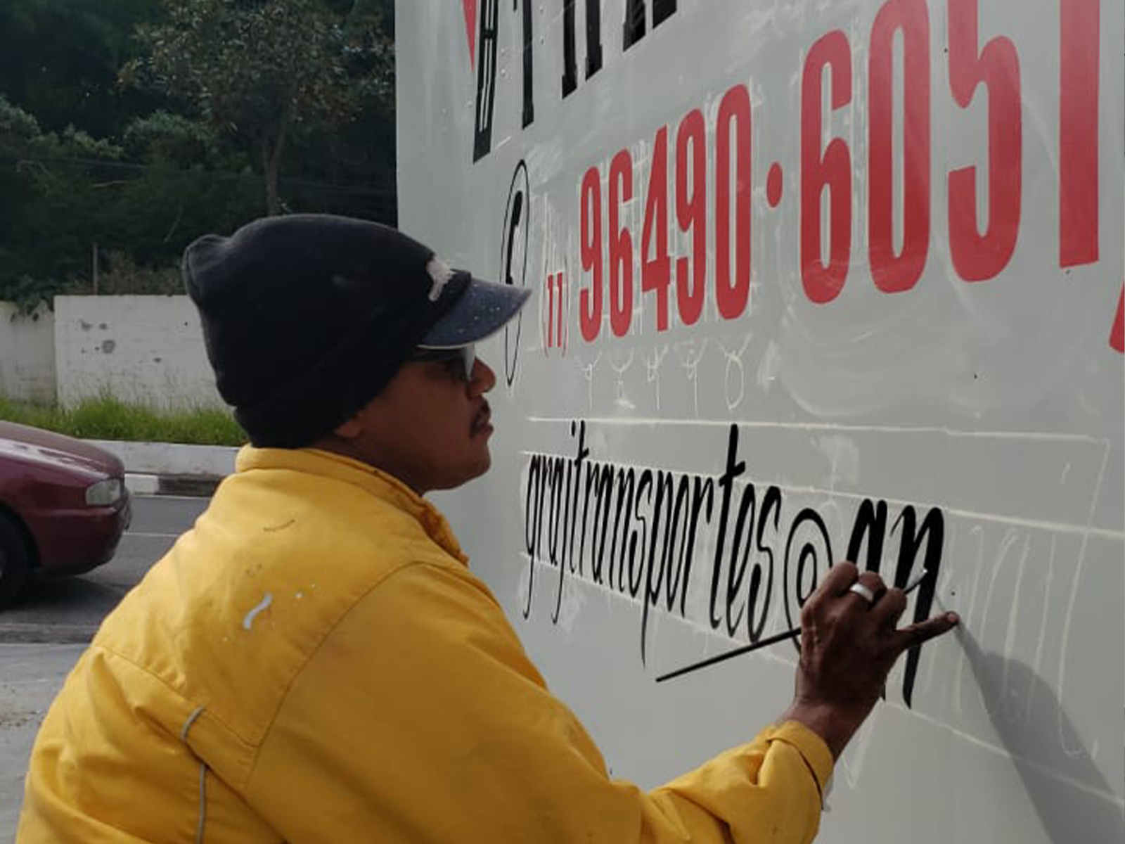 Pintura Letreiros Val